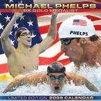 Michael Phelps 2009 Wall Calendar