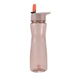 Eco Vessel Tritan Sports Water Bottle with Flip Straw Top