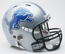 Detroit Lions 2009 NFL Football Helmet