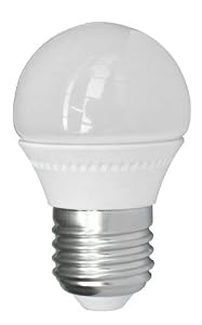 G7 Power Carson G16 LED Globe Light Bulb 250 Lumen Bright White Light 3000K E26 Base 3-Watt, 15-Watt Replacement