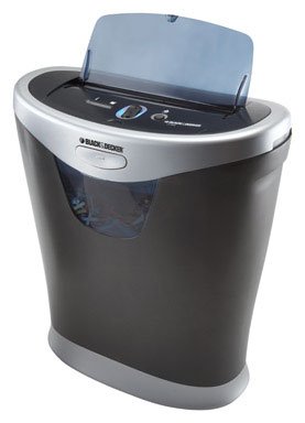 Black & Decker CC800 8-Sheet Crosscut Paper Shredder with Power Boost Graphite On Sale