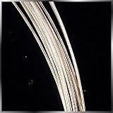 White Gold Wire 14kt Soft # 28 14k 6-inches (qty=6)