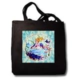 Cindy Thorrington Haggerty Mythical Magical - Aquamarine Dreams - Tote Bags