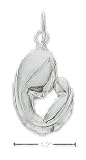 Sterling Silver Parent With Child Charm