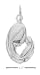 Sterling Silver Parent With Child Charm
