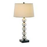 Pearl Table Lamp - Satin Steel