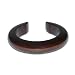 Ladies Thai Boho Eco-Friendly Mango Wood Smooth / Carved Bangle / Bracelet / Cuff