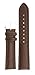 Mens Genuine Italian Leather Watchband Chronograph Style Brown 19mm Watch Band - by JP Leatherworks