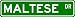 maltese42  - MALTESE Street Sign Personalized Family Lastname Sign Gameroom