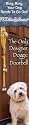 Poochie-Bells, GOOD DOG - SAGE GREEN WITH BROWN PRINTING, The Original Designer Dog Doorbell, Stop unwanted accidents from your Pooch Effective, safe and decorative potty training tool! A proven training method with over a 95% success rate and endorsed by trainers and breeders. Easy to implement with step by step directions included. Designed for all breeds and ages of dogs. This design, Good Dog is from the Classic Doggie Dialogue line of Poochie-Bells and features a sage green ribbon with Good Dog printed in brown.