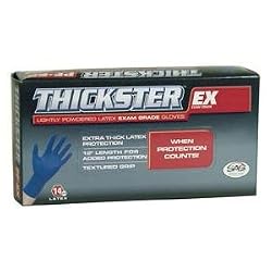 Survival Air Systems 6602 Thickster Medium Textured Latex Glove - 50/box