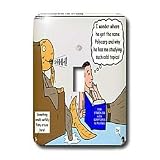 Rich Diesslins Funny Theology Cartoons - Irenaeus - Studies At the Feet of Polycarp - Light Switch Covers - single toggle switch