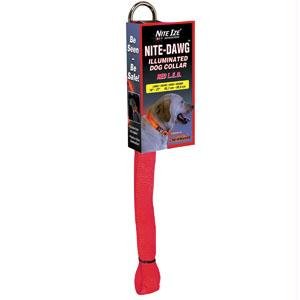 LED Hundehalsband NiteIze, rot, M