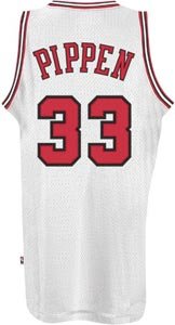 Chicago Bulls Scottie Pippen Adidas Swingman Jersey White (XL)