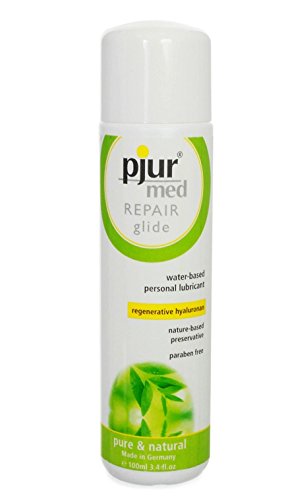 Pjur Med [Repair Glide] Premium Water Base Personal Lubricant : Size 3.4 Oz / 100 Ml