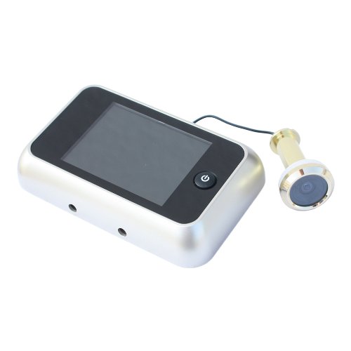 Basi-Saturn TS 700 Digitaler T&uuml;rspion f&uuml;r TS 43-70 mm, Einbaudurchmesser 14-22 mm, 0.3 Megapixel CMOS Sensor, 3.5 Zoll Bildschirm, champagne