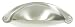 Top Knobs-Somerset Collection M400 Cup Handle in Brushed Satin Nickel