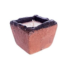 Terra Vasa Vanilla Pound Cake Candle (Small Square)