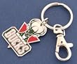 Milwaukee Bucks Keychain with clip