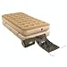 Coleman 4-in-1 Quickbed Combo Airbed WITH BATTERY PUMP KING MATRESS, RAISED TWIN OR TWO (2) TWIN SIZE MATRESS IN ONE BOX WITH RAP 'N' ROLL STORAGE SYSTEM