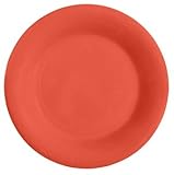 Rio Orange GET WP-5 Mardi Gras Wide Rim Plate 5 1/2