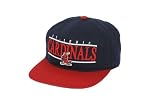 MLB Men's St. Louis Cardinals Nineties Snapback Cap (Navy/Red, Adjustable)