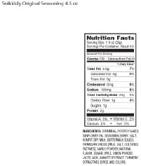 Snikiddy All Natural Baked Fries, Original, 4.5-Ounce Bags (Pack of 12)