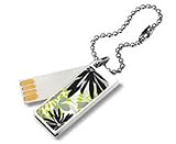 2GB USB Flash Drive in Forest Scene with Swarovski Crystal Embellishments