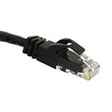 7' CAT6 Snagless Patch- Black, Ethernet Cables, Cables & Interconnects, PC Components