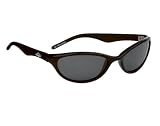 Angel Shiny Black Purrr Sunglasses w/ Smoke Polarized Lens