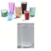 Carlisle 8 oz Crystalon Stack All Ribbed Texture Break-Resistant SAN Dishwasher Safe Tumbler / Color: Clear / Quantity: One Dozen (12)
