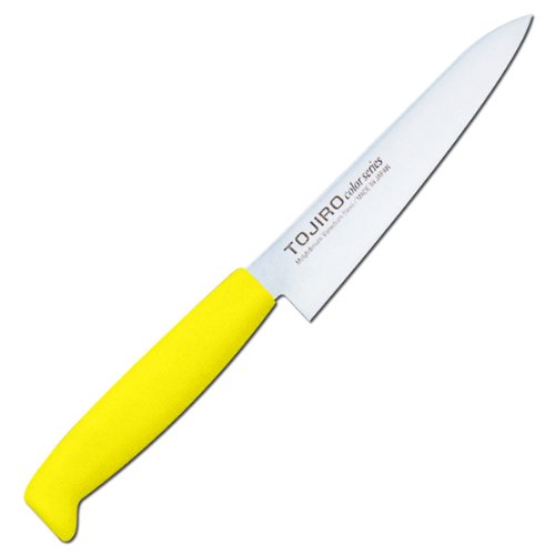 トウジロウ カラー庖丁 ぺティーナイフ 12cm イエロー F-140Y