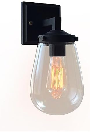 WESTMENLIGHTS Clear Grape Glass Wall Sconce