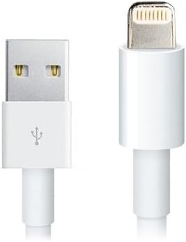 Leobeer Charging & Data Transmission Cable for iPhone 5, iPod Touch 5, iPod Nano 7, iPad 4 1 meters (White)
