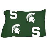 College Covers Michigan State University King Pillowcase