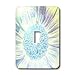 Patricia Sanders Flowers - Mystery Sunflower Flowers Designs Inspired by Nature - Light Switch Covers - single toggle switch