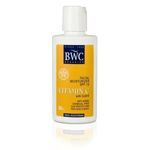 Vit C SPF 12 w  CoQ10 Moisturizer 4 Ounces by Beauty Without Cruelty