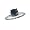 3 CT Black Diamond Solitaire Ring 14K White Gold in Size 4 (Available In Sizes 4 - 10)
