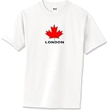 London, Ontario Maple Leaf T-Shirt Standard Cotton
