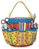 Alex Dot to Dot Art To Go Art Travel Tote Full of Art Supplies