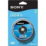 Sony 10DMR30RS1P 8cm DVD-R 10-Pack Spindle