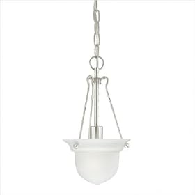 Bells Pendant in Brushed Nickel Size: Large by Thomas Lighting