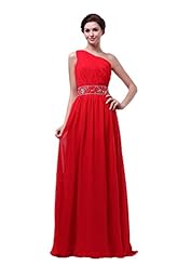 Cocktail One Shoulder Chiffon  Dress with a Court Train 