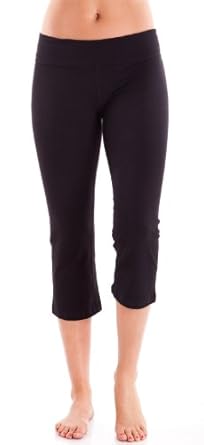 black capri yoga pants