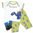 Mud Pie Dino 3pc Play Clothing Set