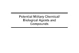 US Army, Potential Military Chemical/Biological Agents and Compounds Army Field Manual No 3-9, Navy Publication No P-467, Air Force Manual No 355-7, Survival Medical Manual