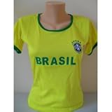 WOMEN BRASIL # 10 KAKA SOCCER JERSEY ONE SIZE .NEW