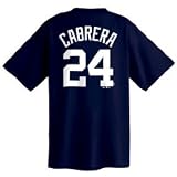 Miguel Cabrera Detroit Tigers T Shirt Majestic MLB