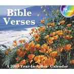 Bible Verses 2009 Desk Calendar