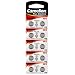 10 piles camelion AG12 alkaline LR43 / 386 Premium batterie